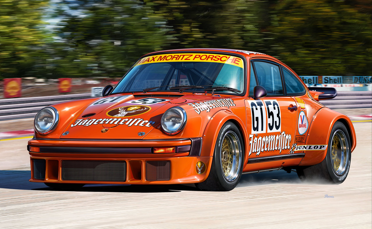 Porsche 934 RSR Jägermeister Header