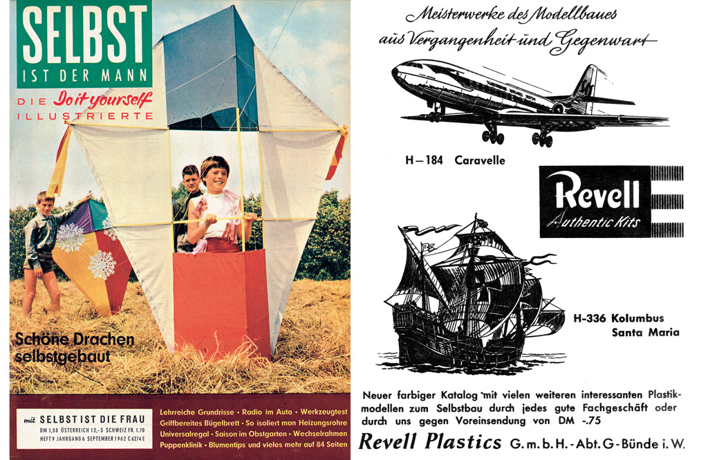 Revell Anzeige im selbst Heimwerker Magazin Anzeige 1962 09