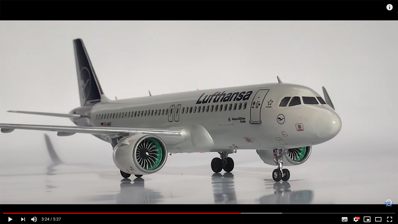 Airbus A320 Neo Lufthansa "New Livery" Maßstab: 1:144 Artikelnummer: 03942