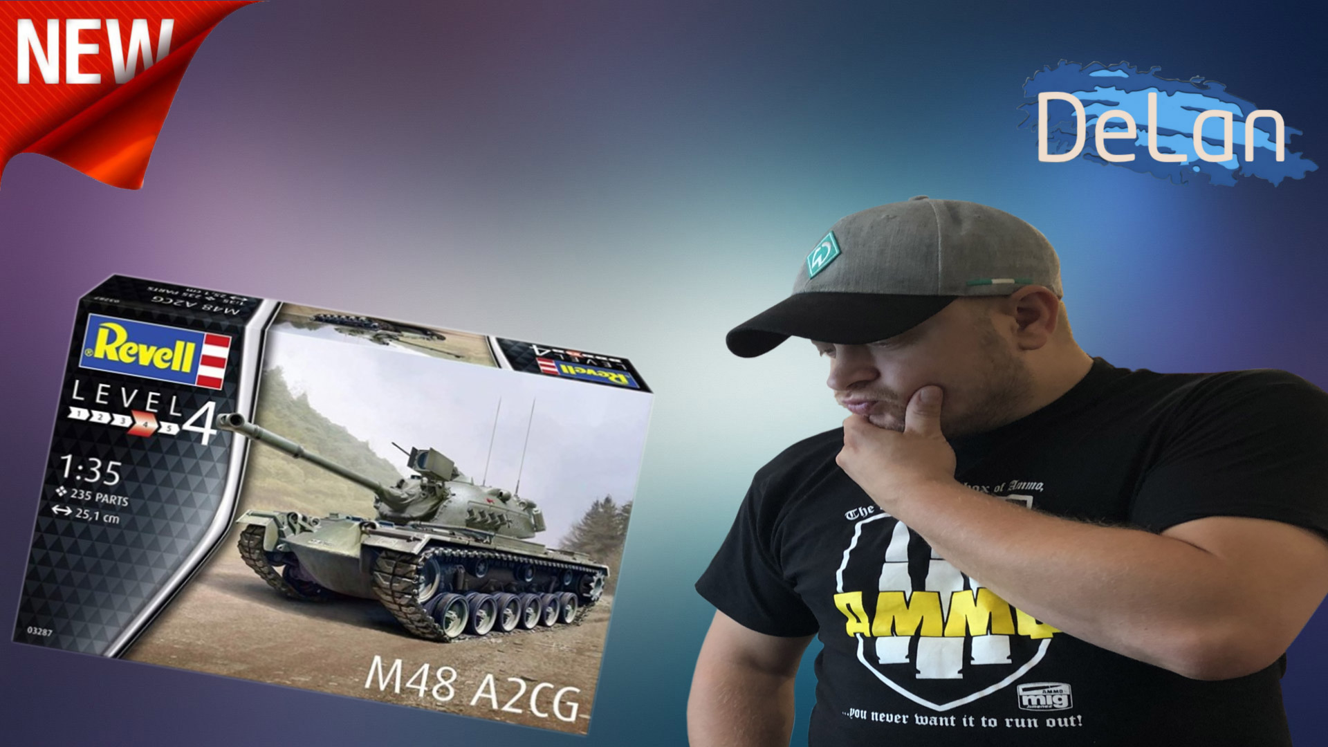 Revell M48 A2CG 1:35