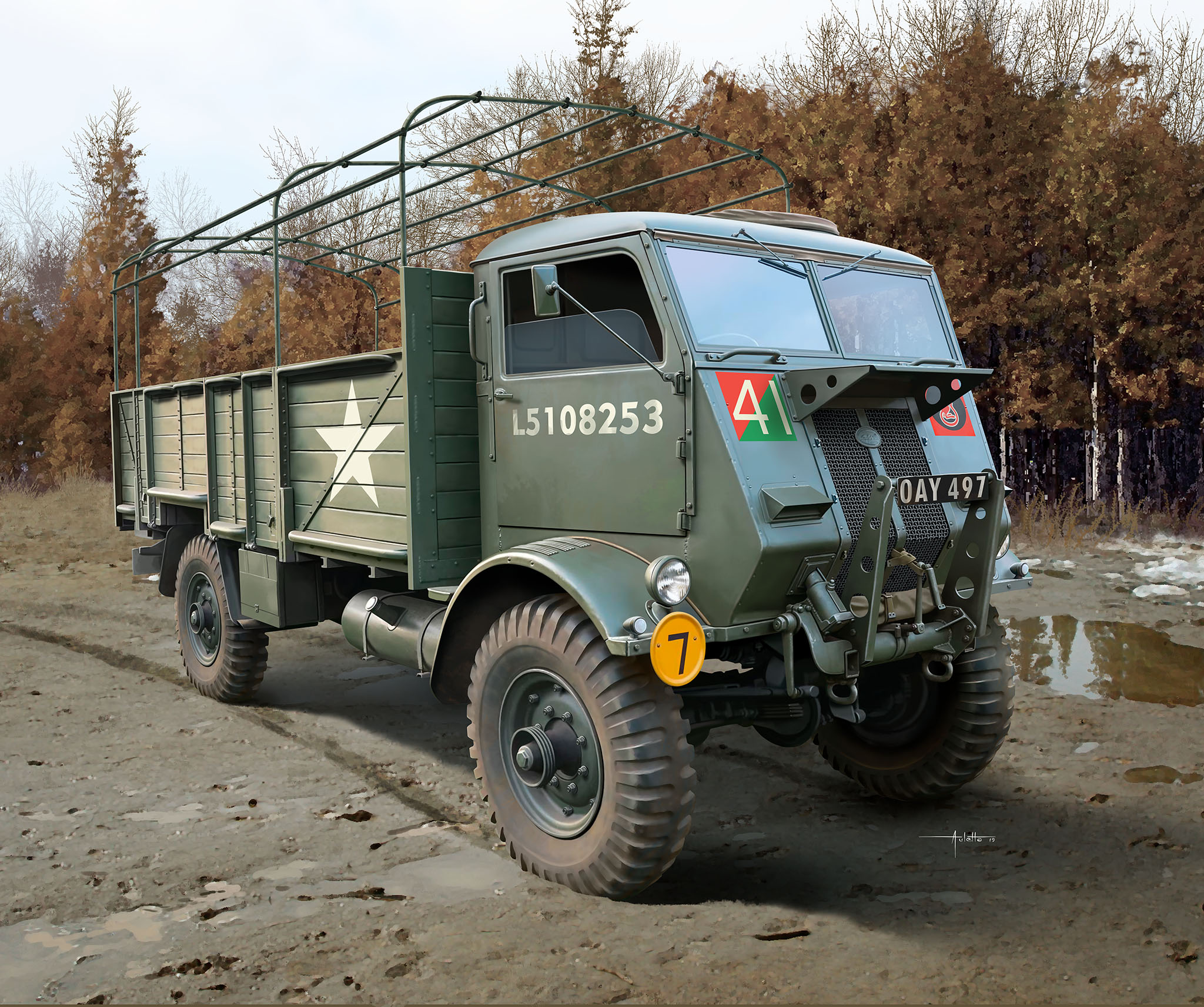 Fordson WOT 6 War Office Truck LKW Royal Army