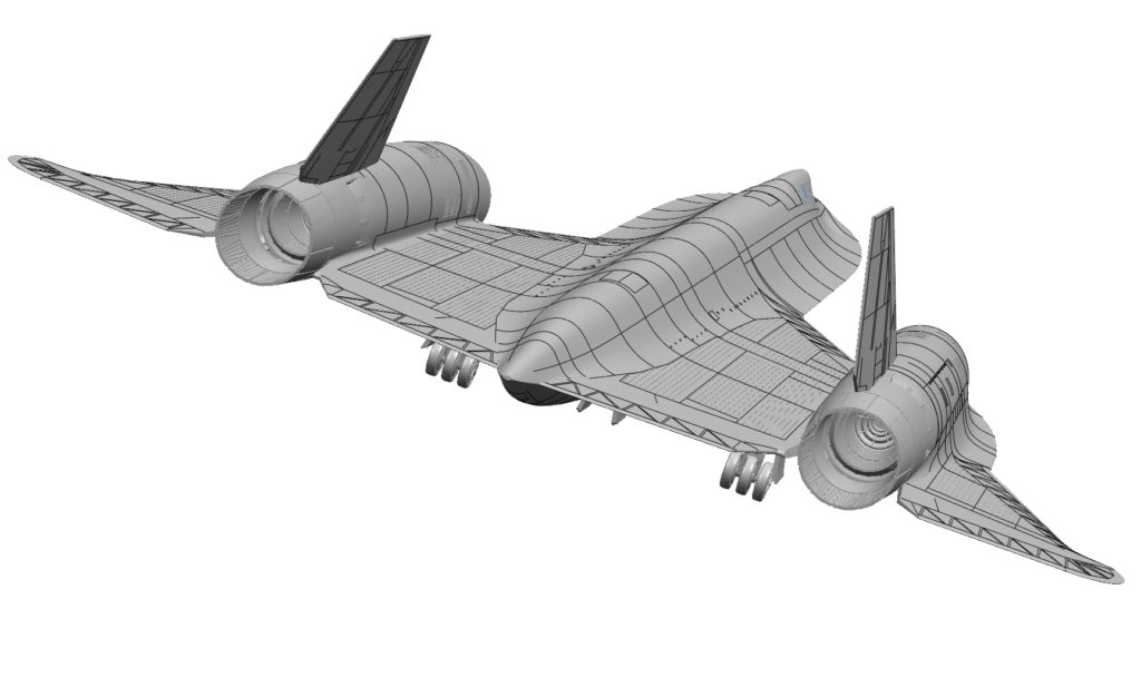 Revell CAD Modell SR-71 Blackbird EXKLUSIV