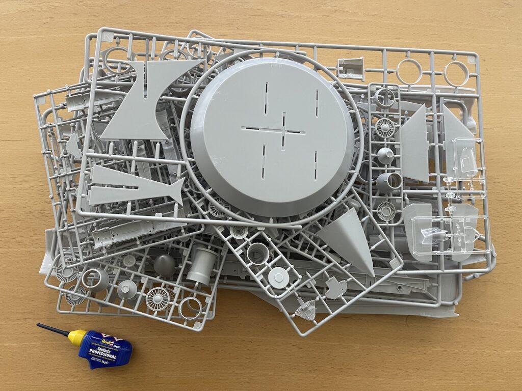 SR-71-J58 Testshot Bausatz