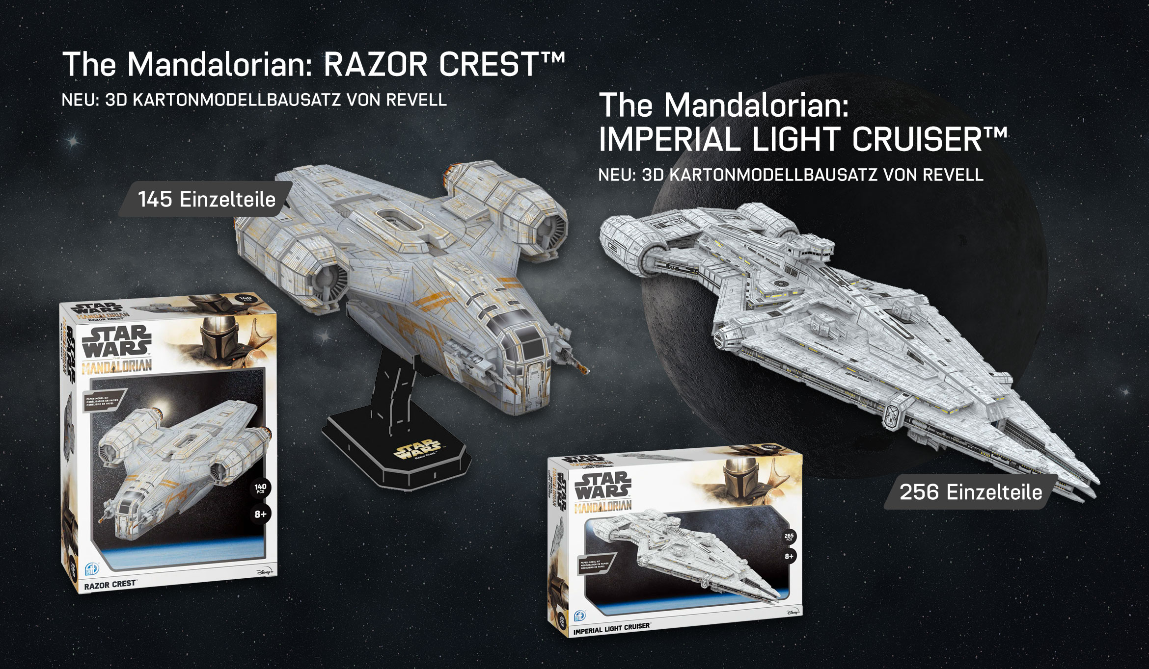 3D Kartonmodelle Star Wars