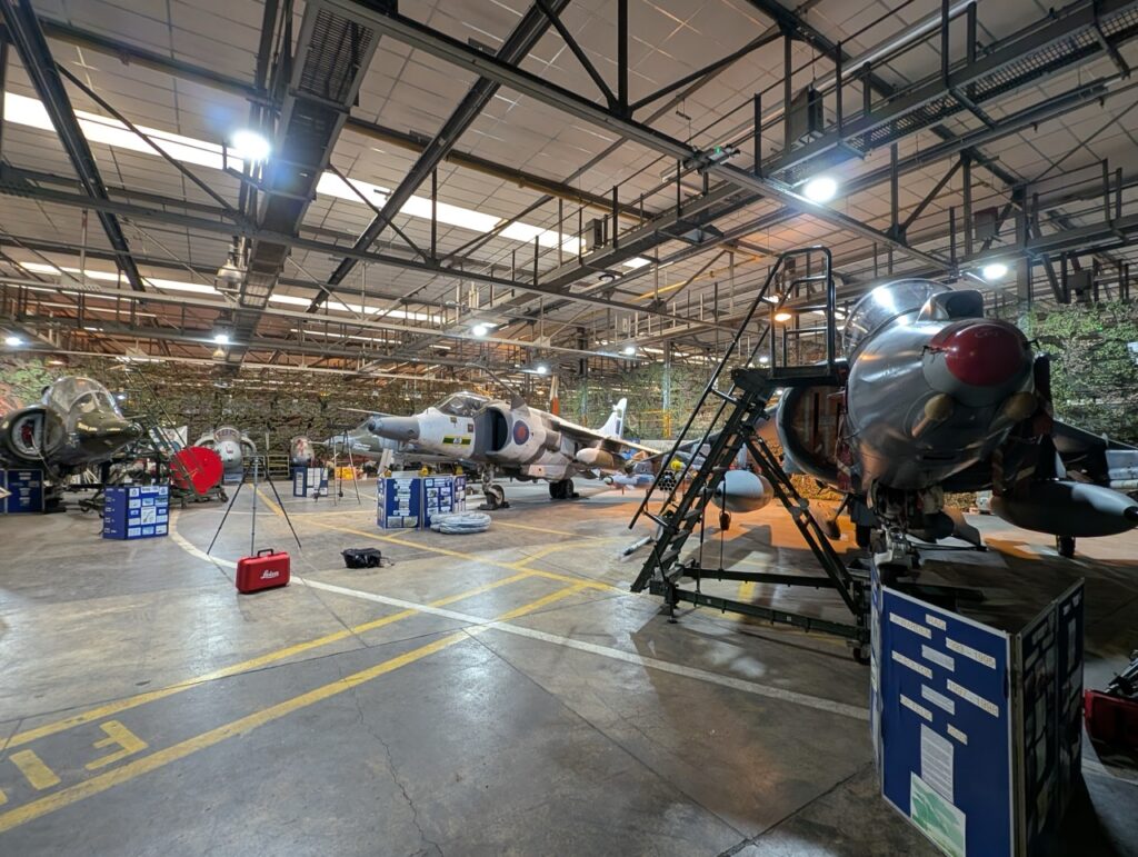 Figure 4 : Inside RAF Wittering’s Heritage Centre