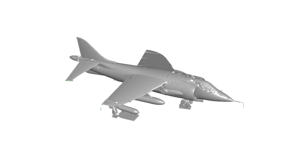Figure 5 : 3D Scan of the P.1127 (RAF)