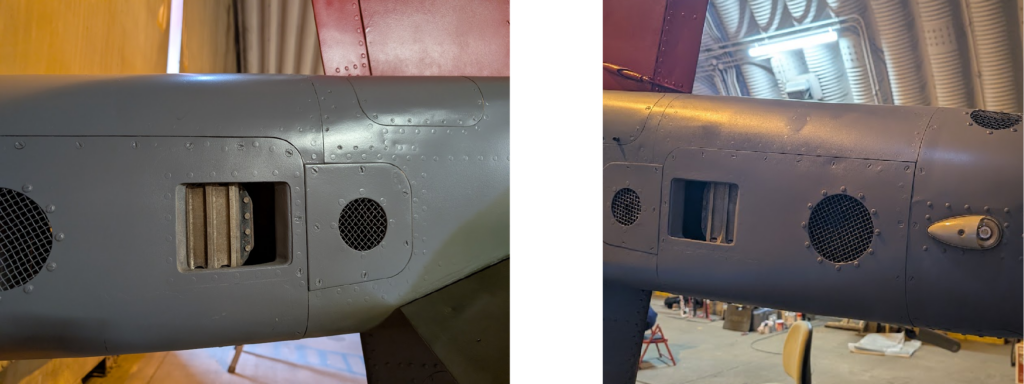 Figure 18: Reaction control nozzles on the tail of the Harrier GR.3.