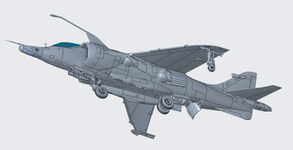 Figure 2: Airframe progress as it stands on 04/08/2026, underside view.