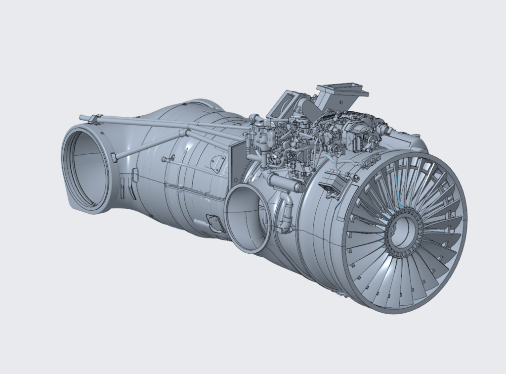 Figure 9: Pegasus Mk.103 design at 99% completion.